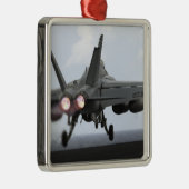 F/A-18Eホーネットがすごい起動 メタルオーナメント (右)