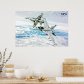 F/A-18E スーパーホーネット ポスター (キッチン)