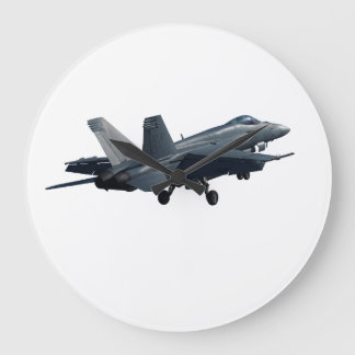 F/A-18E/F スーパーホーネット離陸 ラージ壁時計