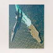 F/A-18Fホーすごいネット(16x20インチ) ジグソーパズル (縦)