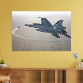 F/A-18Fホーネすごいット32x48 キャンバスプリント (インサイチュ (リビング))