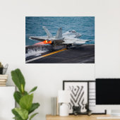 F/A-18Fホーネすごいット ポスター (ホームオフィス)