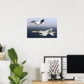 F/A-18Fホーネすごいット ポスター (ホームオフィス)