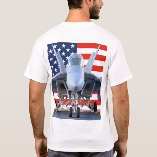 F/A-18F スーパーホーネット Tシャツ (裏面)