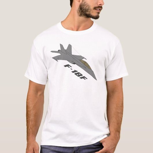 F/A-18F Super Hornet 3D Tシャツ (正面)