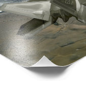 F/A-22ラプターが訓練任務を遂行する フォトプリント            (角)