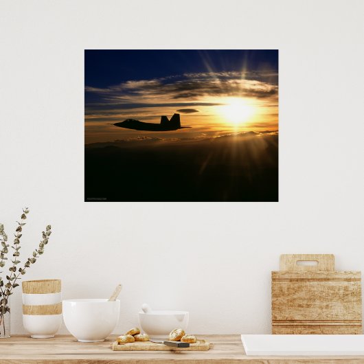 F/A-22 Raptor ポスター (キッチン)