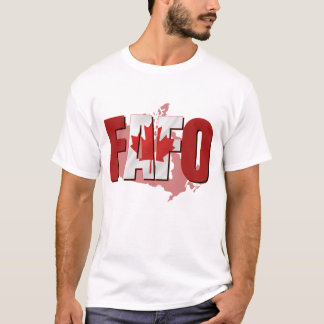 F.A.F.Oカナダ国旗Tシャツ Tシャツ