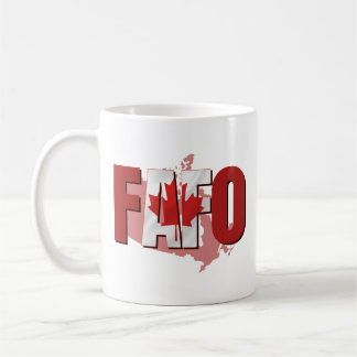 F.A.F.Oフラグ コーヒーマグカップ