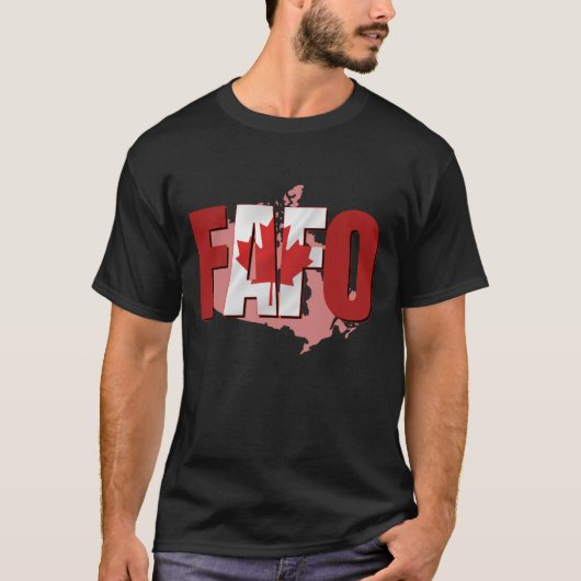 F.A.F.O国旗のTシャツ Tシャツ (正面)