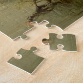 F. A. Hopkinsによるスーペリア湖霧のカヌー ジグソーパズル (側面)