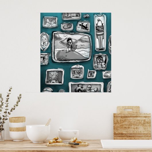 F.A.M.I.L.Y.ポスター ポスター (キッチン)