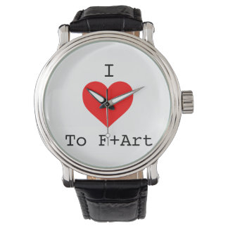 F+ArtカフェでF+Artウォッチを楽しむ 腕時計