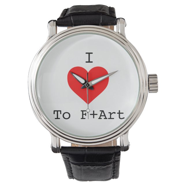 F+ArtカフェでF+Artウォッチを楽しむ 腕時計 (正面)