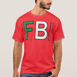 F B I全血の女子イタリアンメンズガールズ Tシャツ
