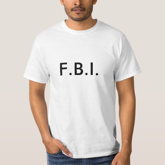 F.B.I. Tシャツ (正面)