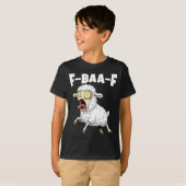 F-baa-f ミーム - 笑える叫びのミーム グラフィック tシャツ (正面フル)