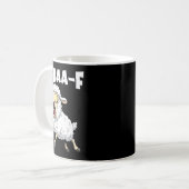 F-baa-f ミーム - 笑える絶叫ミーム グラフィック コーヒーマグカップ (正面左)
