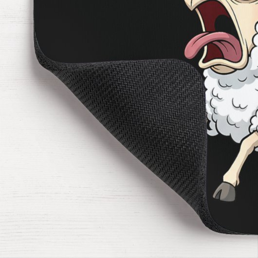 F-baa-f Meme – Funny Screaming Meme Graphic  マウスパッド (コーナー)