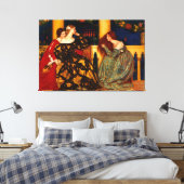 F.C.カウパーVENETIAN Ladies's to Serenade(ヴェネツィア聞レディース キャンバスプリント (インサイチュ (寝室))