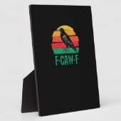 F-Caw-FクロウバードレトロサンセットヴィンテージF-Caw-F Tri フォトプラーク (側面)