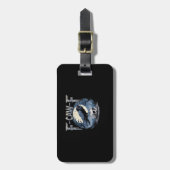 F-Caw-Fクロウムーンライトレーブンクラシック ラゲッジタグ (正面縦)