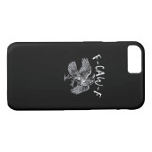F-Caw-Fクロウレトロ クラシック Case-Mate iPhoneケース (裏面(横))