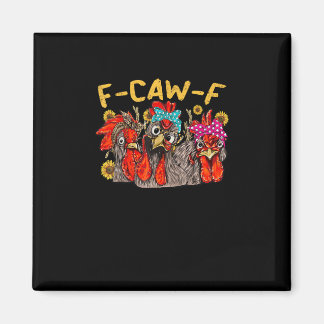 F-Caw-Fチキンティー男おもしろい女F-Caw-F Sarcas マグネット