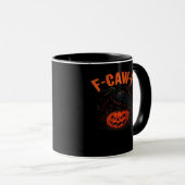 F-Caw-Fハロウィーントレンディー カジュアル マグカップ (正面右)