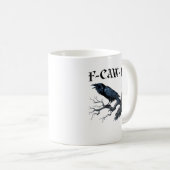 F-Caw-Fバードカおもしろいラス コーヒーマグカップ (正面右)