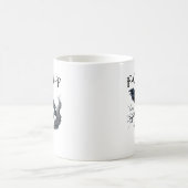 F-Caw-Fバードカおもしろいラス コーヒーマグカップ (中央)