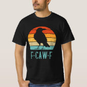 F-Caw-Fブラッククロウ Tシャツ (正面)