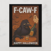 F-CAW-Fレイヴン飲ハロウィーン葉書 ポストカード (正面)