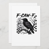 F-Caw-F必須おもしろいトレンディー シーズンカード (正面/裏面)