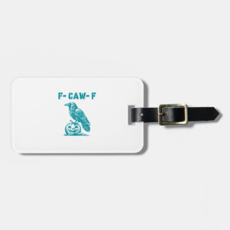 F-Caw-F おかしいワタリガラス ゴシッククロウ レトロ クラシック ラゲッジタグ