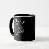 F Caw F おもしろデザイン マグカップ (正面左)