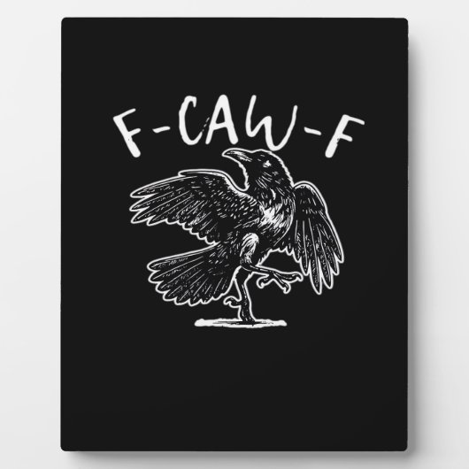 F-Caw-F おもしろトレンディー フォトプラーク (正面)