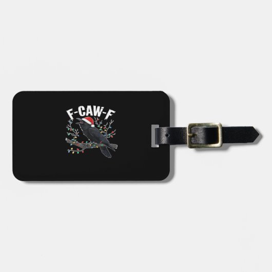 F-Caw-F おもしろトレンディー ラゲッジタグ (正面横)