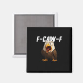 F-Caw-F おもしろ F-Caw-F ギア レトロ クラシック マグネット (正面/裏面)