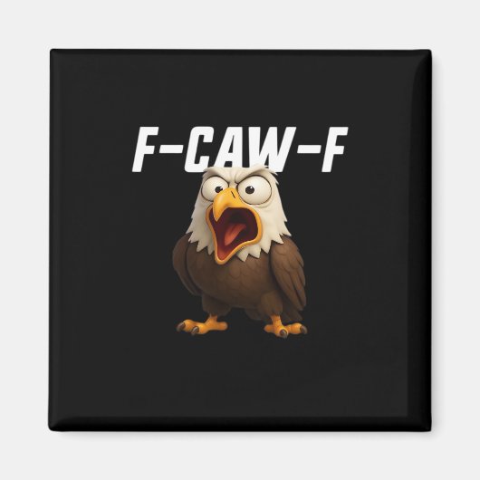 F-Caw-F おもしろ F-Caw-F ギア レトロ クラシック マグネット (正面)