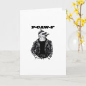 F Caw F エッセンシャルな美意識デザイン カード (黄色い花)