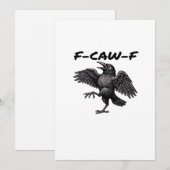 F Caw F エッセンシャルヴィンテージグラフィックデザイン シーズンカード (正面/裏面)