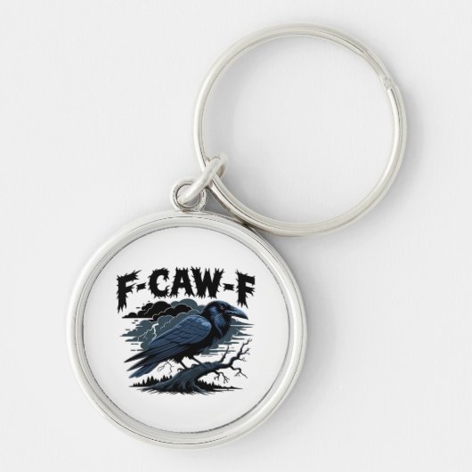 F-Caw-F エッセンシャル おもしろトレンディー キーホルダー (正面)
