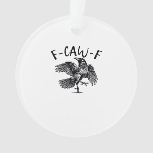 F Caw F エッセンシャル クラシック アート オーナメント (正面)