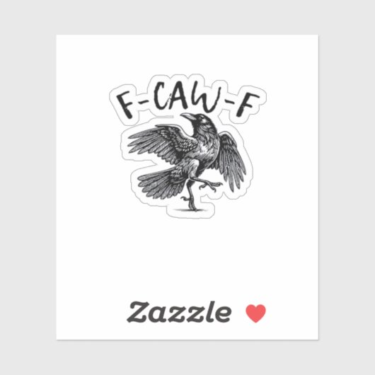 F Caw F エッセンシャル クラシック アート シール (シート)