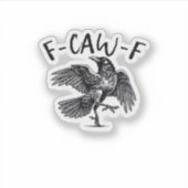 F Caw F エッセンシャル クラシック アート シール (正面)