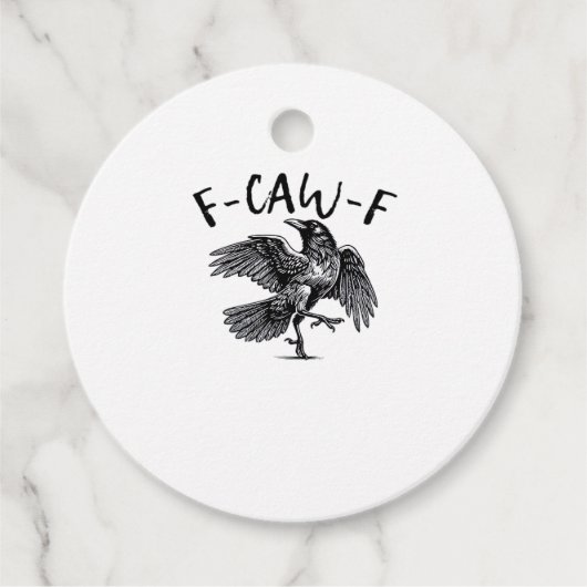 F Caw F エッセンシャル クラシック アート フェイバータグ (正面)