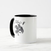 F Caw F エッセンシャル クラシック アート マグカップ (正面左)