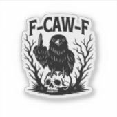 F Caw F エッセンシャル クール ユニーク スタイル シール (正面)