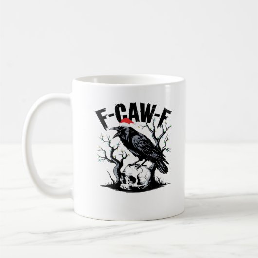 F-Caw-F エッセンシャル・ジョーク コーヒーマグカップ (左)